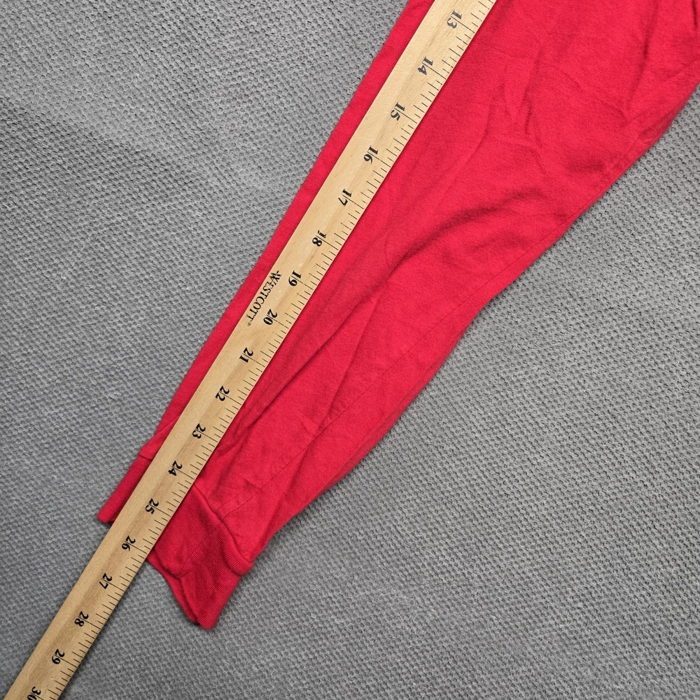 Supreme Shirt Mens XL Red Long Sleeve Social‎ Anxiety Embroidered Logo Tee - Picture 16 of 16